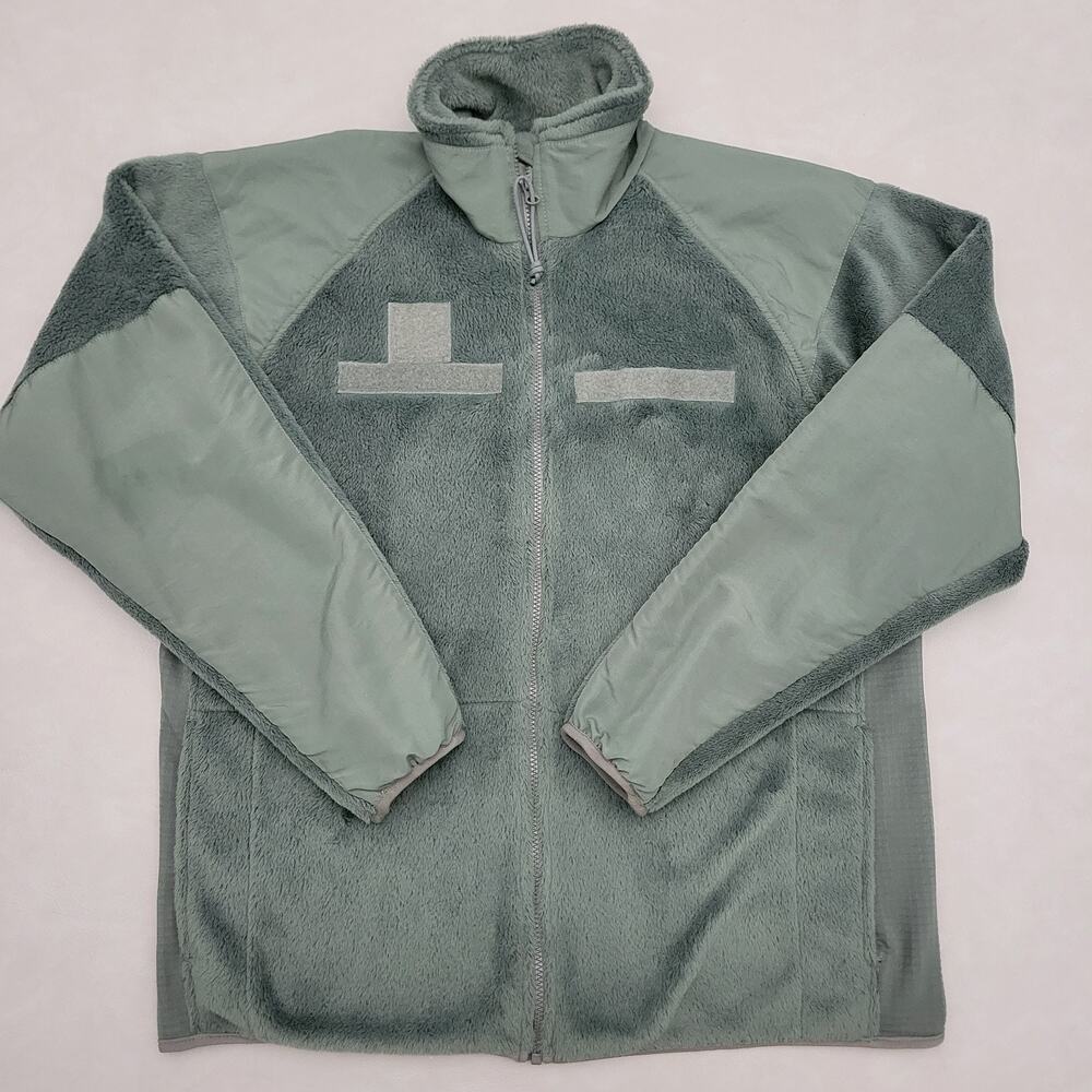 USGI Military Polartec Gen III ECWCS Cold Weather Full Zip Fleece Jacket M Long